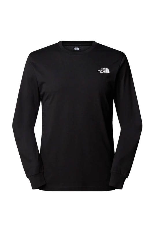 The North Face Men's L/S Easy T-Shirt, TNF Black, S