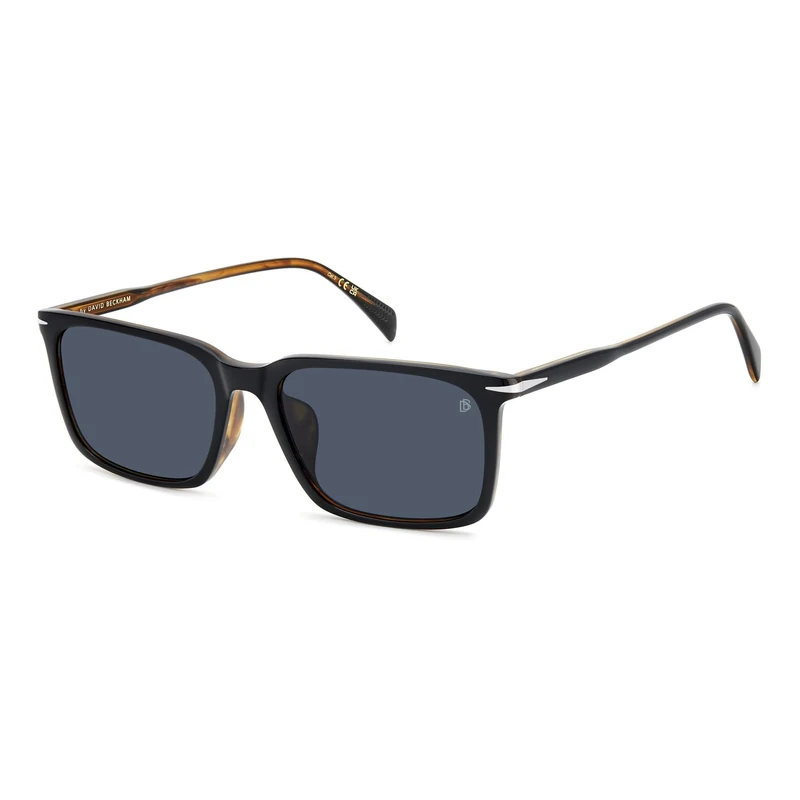 DAVID BECKHAM Men's Db 1163/F/S Sunglasses, Black Striped Brown, 48