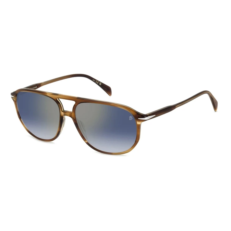 DAVID BECKHAM Men's Db 1159/S Sunglasses, Brown Horn, 48