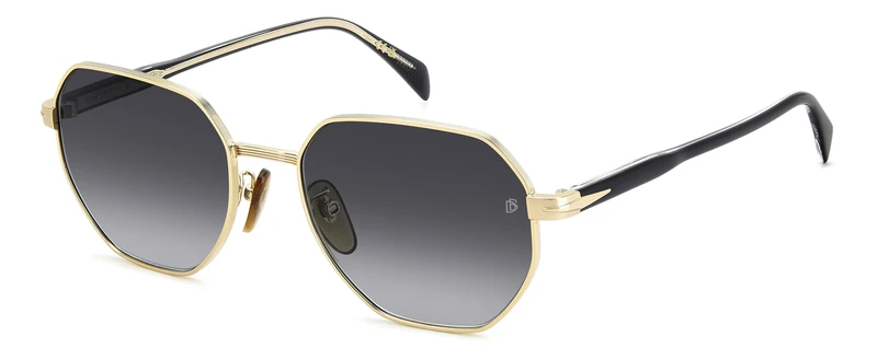 DAVID BECKHAM GAFAS Modelo: DB 1162/F/S_ C: GOLD BLACK_ / Eye size: 56 - Bridge size: 19