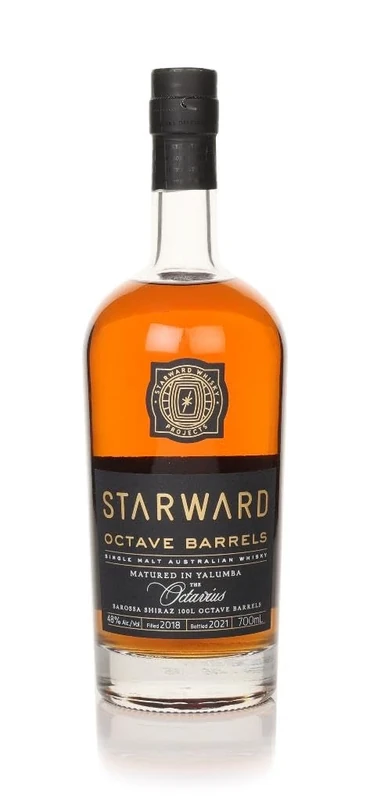 Starward - Octave Barrels Australian Single Malt 2018 3 year old Whisky 70cl 48 Percent ABV