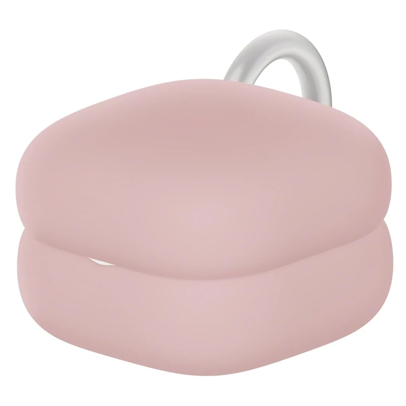 Sony Case Cover for LinkBuds Fit - Pink with Clip-On Ring