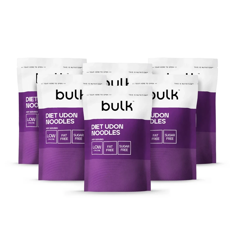 Bulk Diet Udon Noodles, Konjac Noodles, 200 g, Pack of 6, Servings