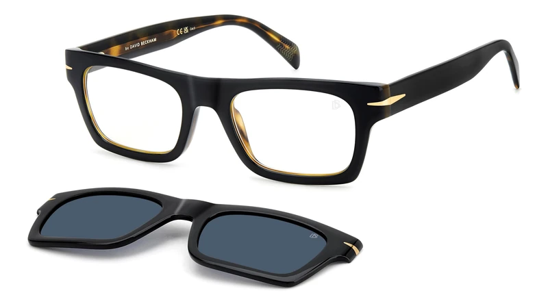 GAFAS DAVID BECKHAM - Modelo: DB 7129/CS_ C: BLACK HAVANA/Eye size: 51 - Bridge size: 20 - Image 1