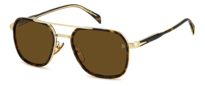 DAVID BECKHAM GAFAS Modelo: DB 1161/S_ C: HAVANA GOLD/Eye size: 54 - Bridge size: 20