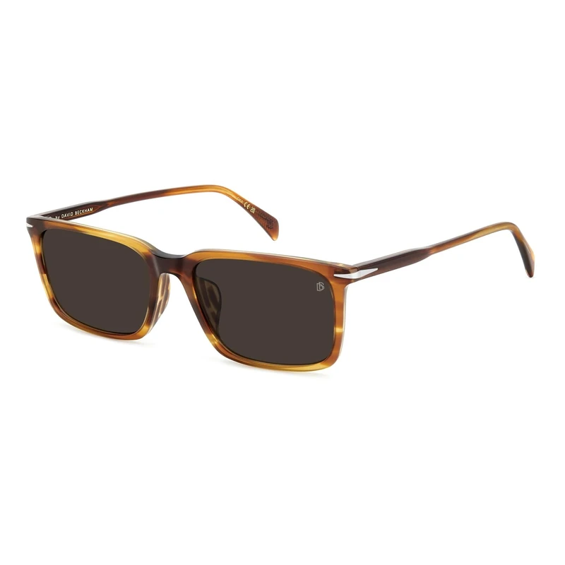 DAVID BECKHAM Men's Db 1163/F/S Sunglasses, Brown Horn, 48