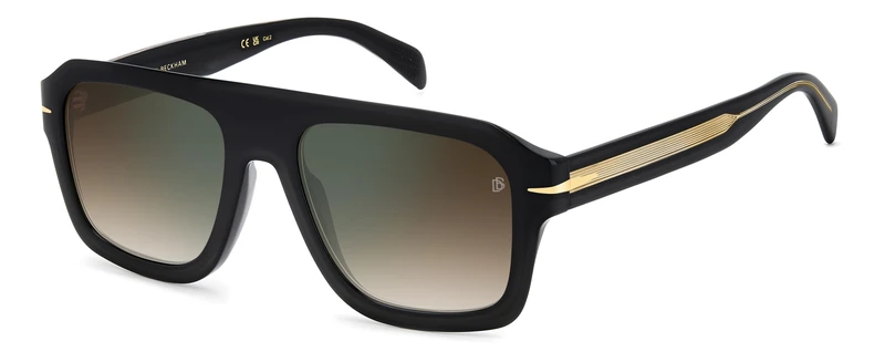 DAVID BECKHAM GAFAS Modelo: DB 7127/S_ C: BLACK GOLD/Eye size: 54 - Bridge size: 19