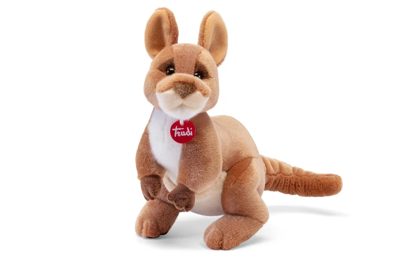 Trudi Kangaroo Boogie Exotic animal plush toy, kangaroo, birthday 18x32x29cm size M | Classics exotics | model 27167