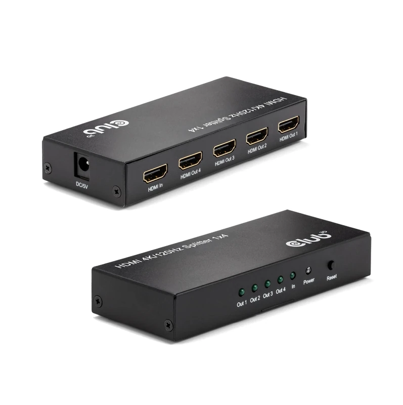 Club 3D CSV-1385 1 to 4 HDMI 4K120Hz Splitter