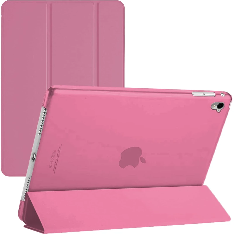 For iPad 10.2" (9th/8th/7th Generation 2021/2020/2019) Smart Case Ultra Slim Magnetic Cover with Auto Wake/Sleep for Apple iPad 10.2 (Hot Pink)