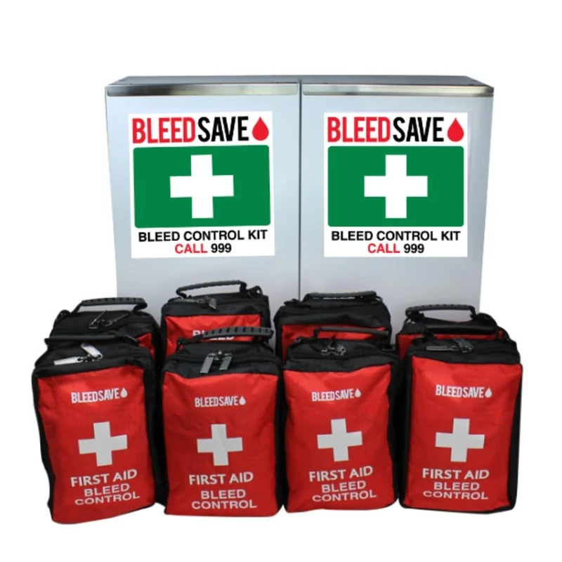 BLEEDSAVE Bleed Control Cabinet with 8 x Enhanced Bleed Control Kits