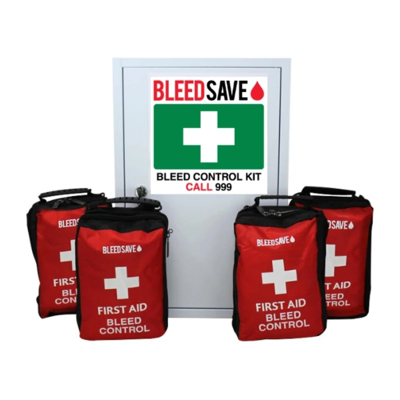 BLEEDSAVE Bleed Control Cabinet with 4 x Enhanced Bleed Control Kits