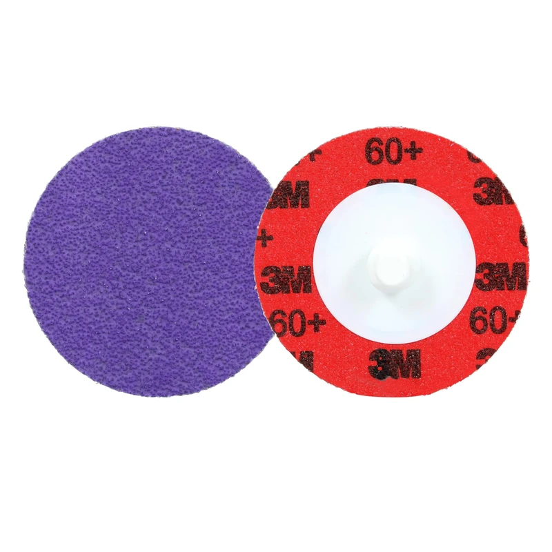 3M Cubitron 3 Roloc Durable Edge Disc 1184F, 36+ YF-weight, TR, Purple, 51 mm, 50/Carton