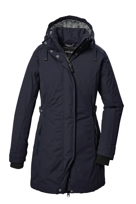 G.I.G.A. DX GW 70 WMN PRK 41863-000 Women's Functional Parka/Parka Waterproof with Zip-Off Hood Dark Navy, 36