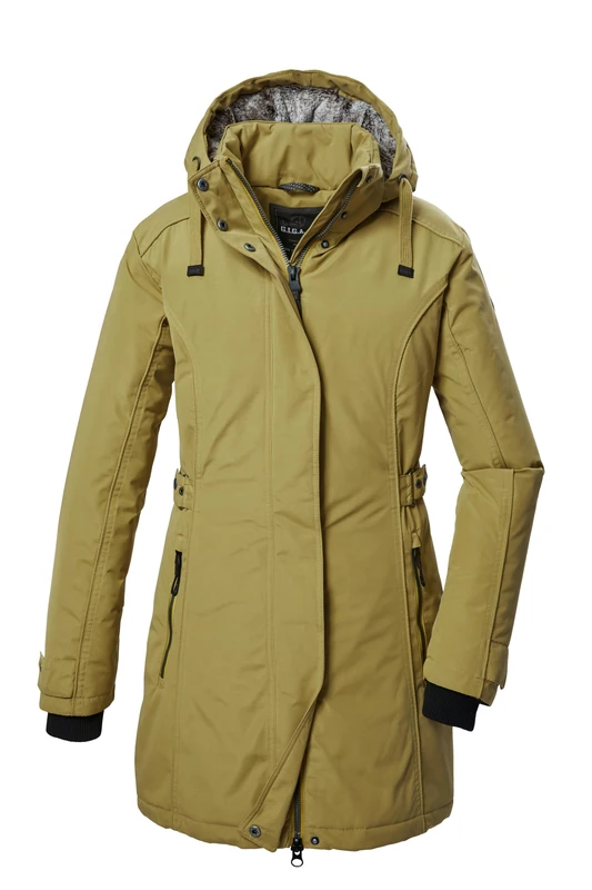G.I.G.A. DX GW 70 WMN PRK 41863-000 Women's Functional Parka/Parka Waterproof with Zip-Off Hood Pistachio Size 38