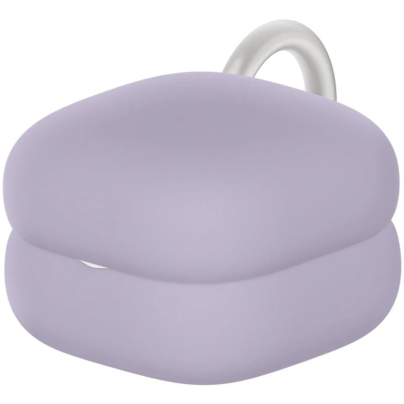 Sony Case Cover for LinkBuds Fit - Ash Violet with Clip Ring - Image 1