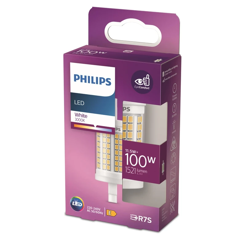 Philips LED Light Bulb CorePro LEDlinear, 100W, R7S, 78mm 830lm