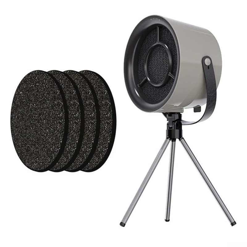 EpheyFIF Desktop Cooker Hood,Mini Portable Extractor Hood With Strong Suction,Portable Range Hood For Grilling With Three Fan Speeds And For Home Camping BBQ, Hot Pot(#8)