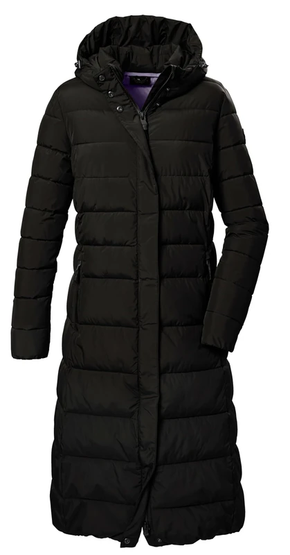 G.I.G.A. DX GW 19 WMN QLTD CT Women's Quilted Winter Coat with Hood Black 42 41853-000