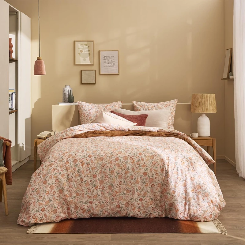 Cotton Percale Duvet Cover, Allure, 260 x 240 cm, Essix - Image 1