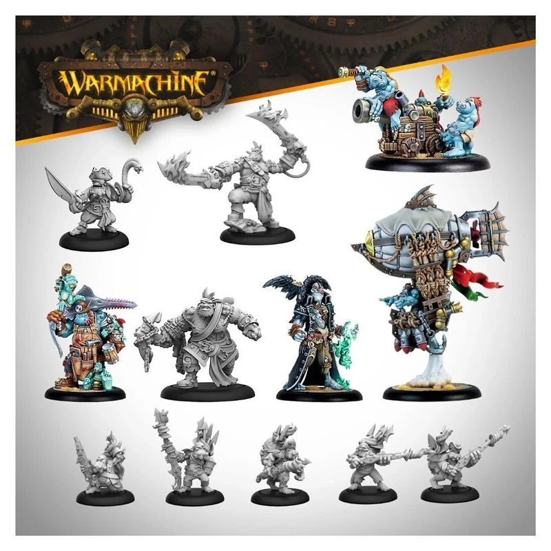 Warmachine: Southern Kriels Brineblood Marauders Auxiliary Expansion