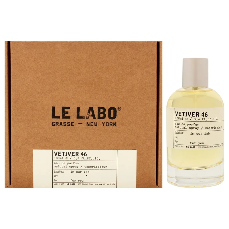 Vetiver 46 by Le Labo for Unisex - 3.4 oz EDP Spray