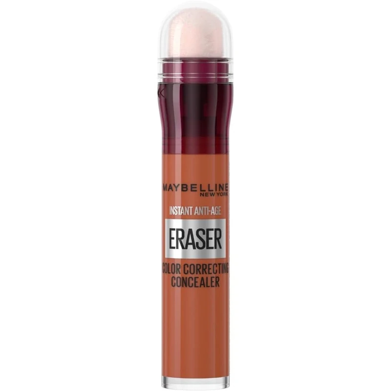 Maybelline New York Eraser Eye, Colour Correcting Concealer, Neutralises Dark Spots, for a Natural Soft-Focus Finish, Dermatologist Tested & Suitable for Sensitive Skin, (Orange)