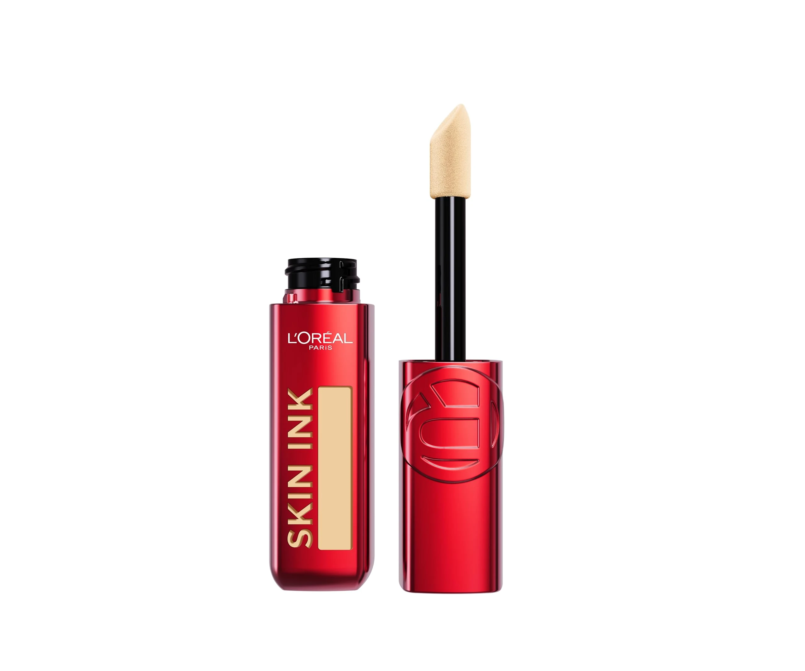 L'Oréal Paris Infallible Skin Ink Foundation, 48H Wear, Waterproof, Lightweight, Medium Coverage, Matte Finish, Shade 130 Light Cool, 15ml