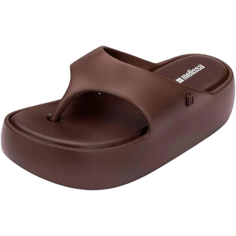 melissa Women's Free Platform Thong Ad Sandal, Bronce, 35/36 EU