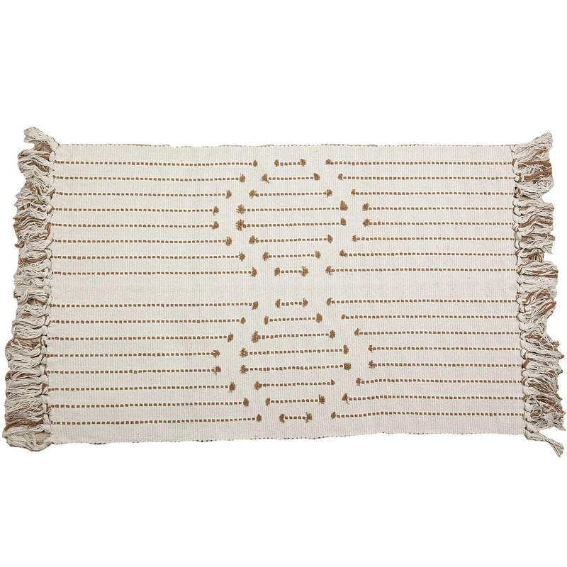 Romimex Natural Rug 60 x 115 x 1 cm - Image 1
