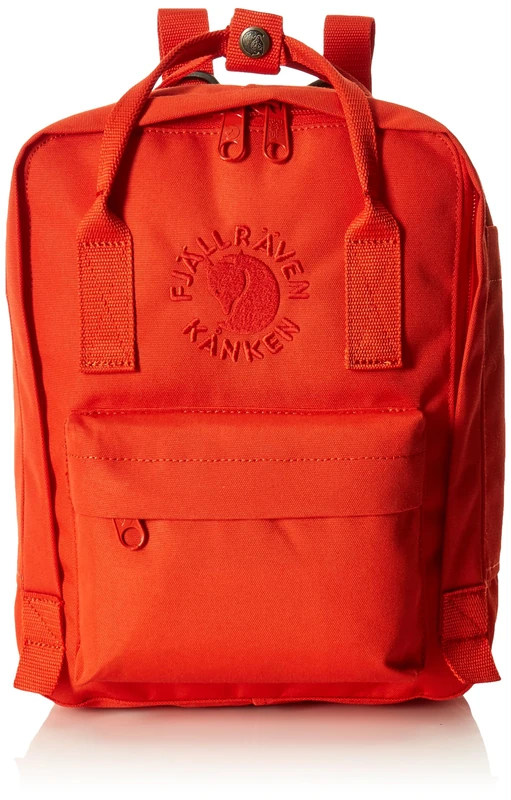 FJALLRAVEN 23549-214 Re-Kånken Mini Sports backpack Men's Flame Orange Size OneSize