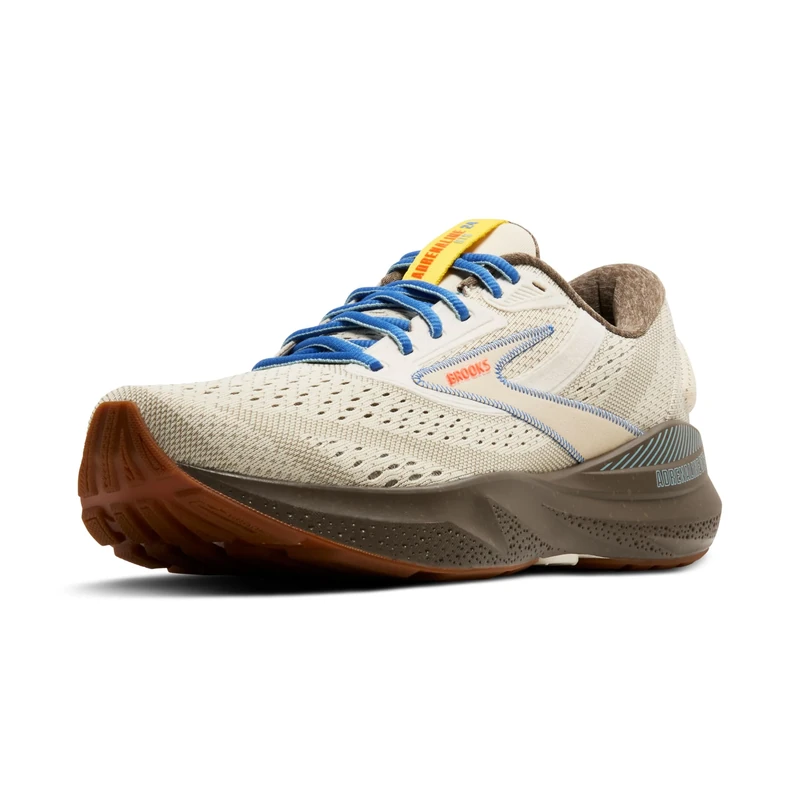 Brooks Men's Adrenaline Gts 24 Sneaker, Major/Seedpearl/Cyber, 10 UK