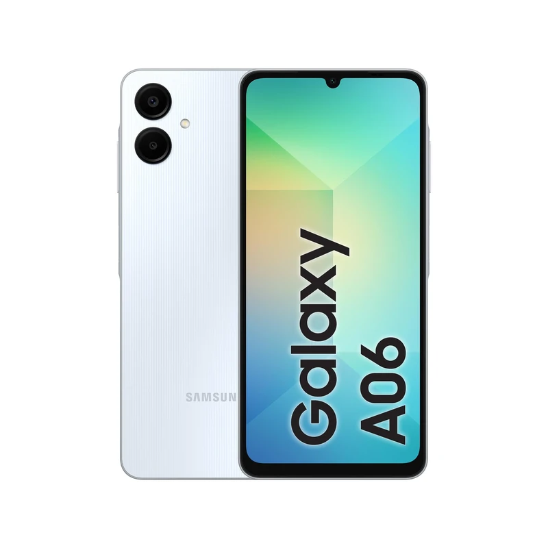 Samsung Galaxy A06 4GB RAM 128GB Storage | 6.7" HD+ Display | 50MP Dual Camera | 5000mAh Battery | Android 14 | Dual SIM | Fast Charging (Light Blue)