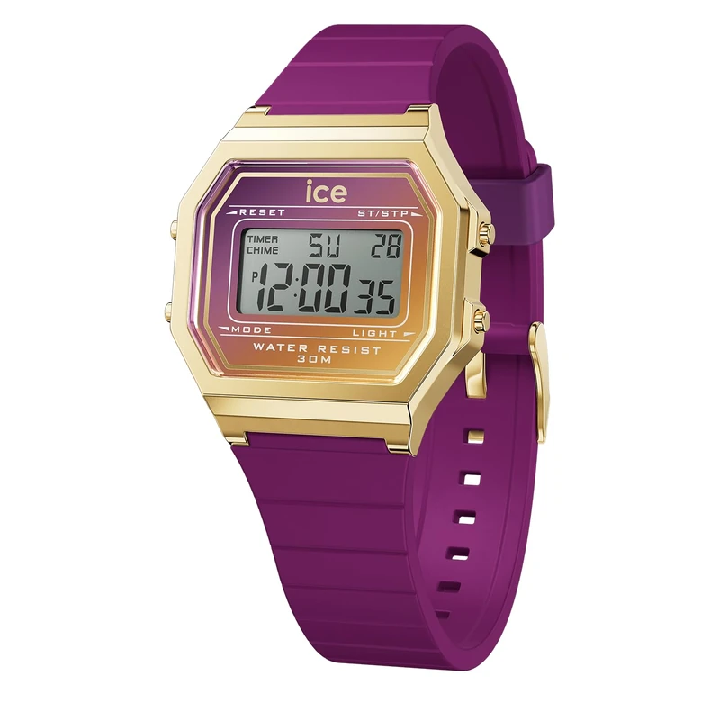 ICE-WATCH Women's Digital Quartz Watch with Silicone Strap 023311