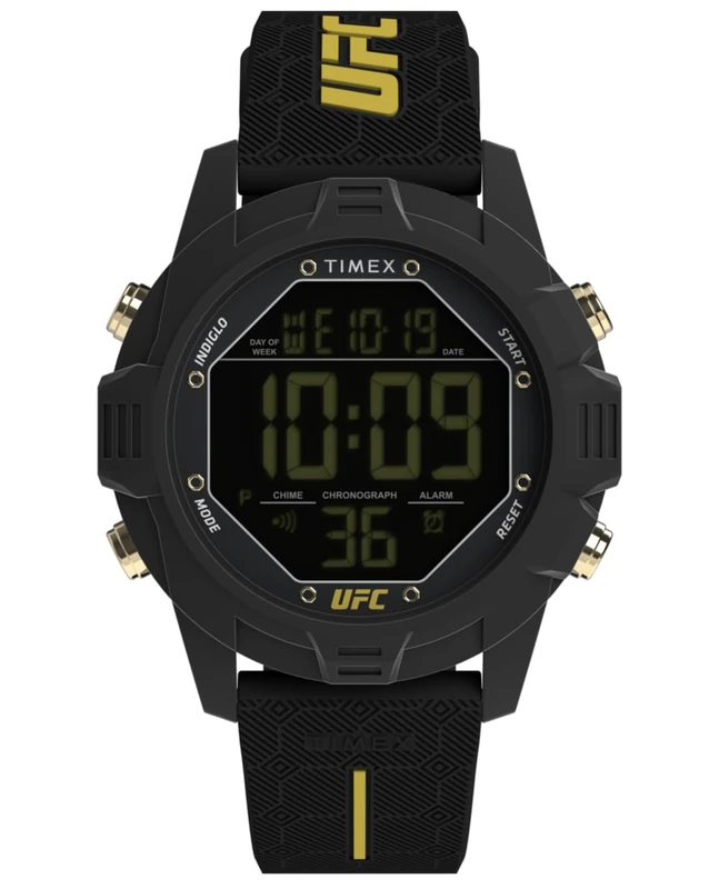 Timex Men's Digital Quartz Watch with a Silicone Strap UFC Brawler - Image 1