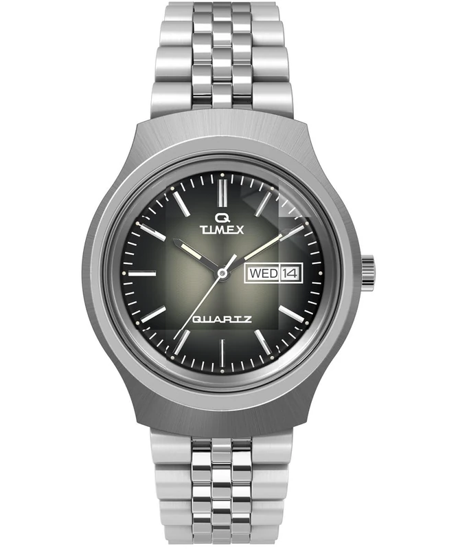 Timex Men Analogue Quartz Watch Q Reissue Dégradé