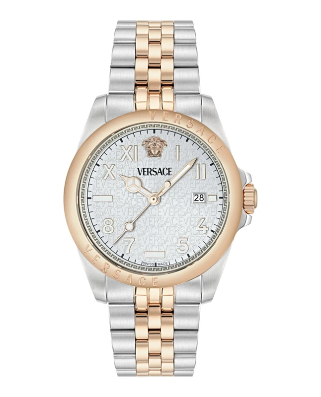 Versace Men's Analogue Swiss Quartz Watch with Stainless Steel Strap VE9H00424