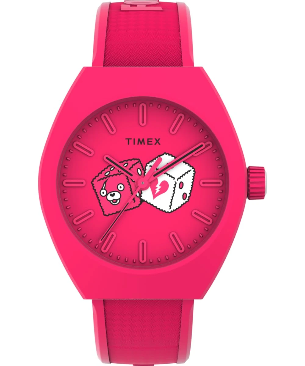 Timex Men's Analogue Quartz Watch with a Plastic Strap Urban Pop x Fortnite