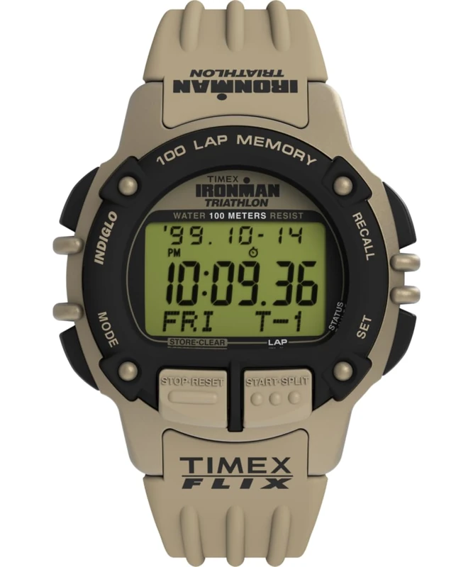 Timex Men Digital Quartz Watch Ironman Flix