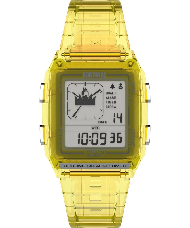 Timex Men's Digital Quartz Watch with a Plastic Strap LCA x Fortnite - Image 1