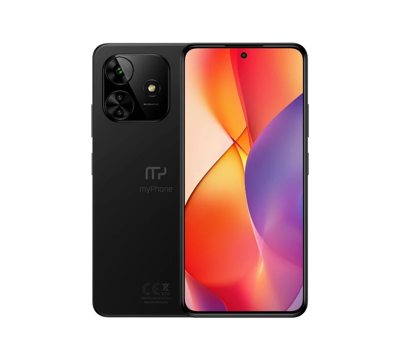 Smartphone myPhone N23 Plus, AMOLED display, fast 120Hz refresh rate, 4G LTE, 6.7 inches, 8GB RAM, Android 14, triple 64MP camera, 256GB storage, expandable up to 1TB! 5000mAh + case - Image 1