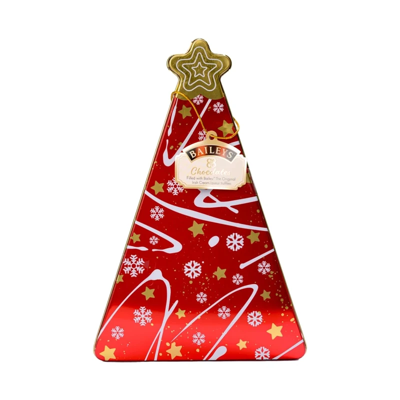 Baileys Christmas Tree Tin, 228g, Perfect for Christmas Chocolate Gift