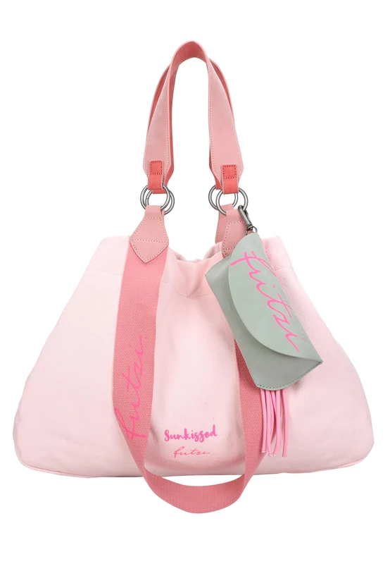 Fritzi aus Preussen Women Izzy Medium Denim Washed Rose Shopper, One Size - Image 1