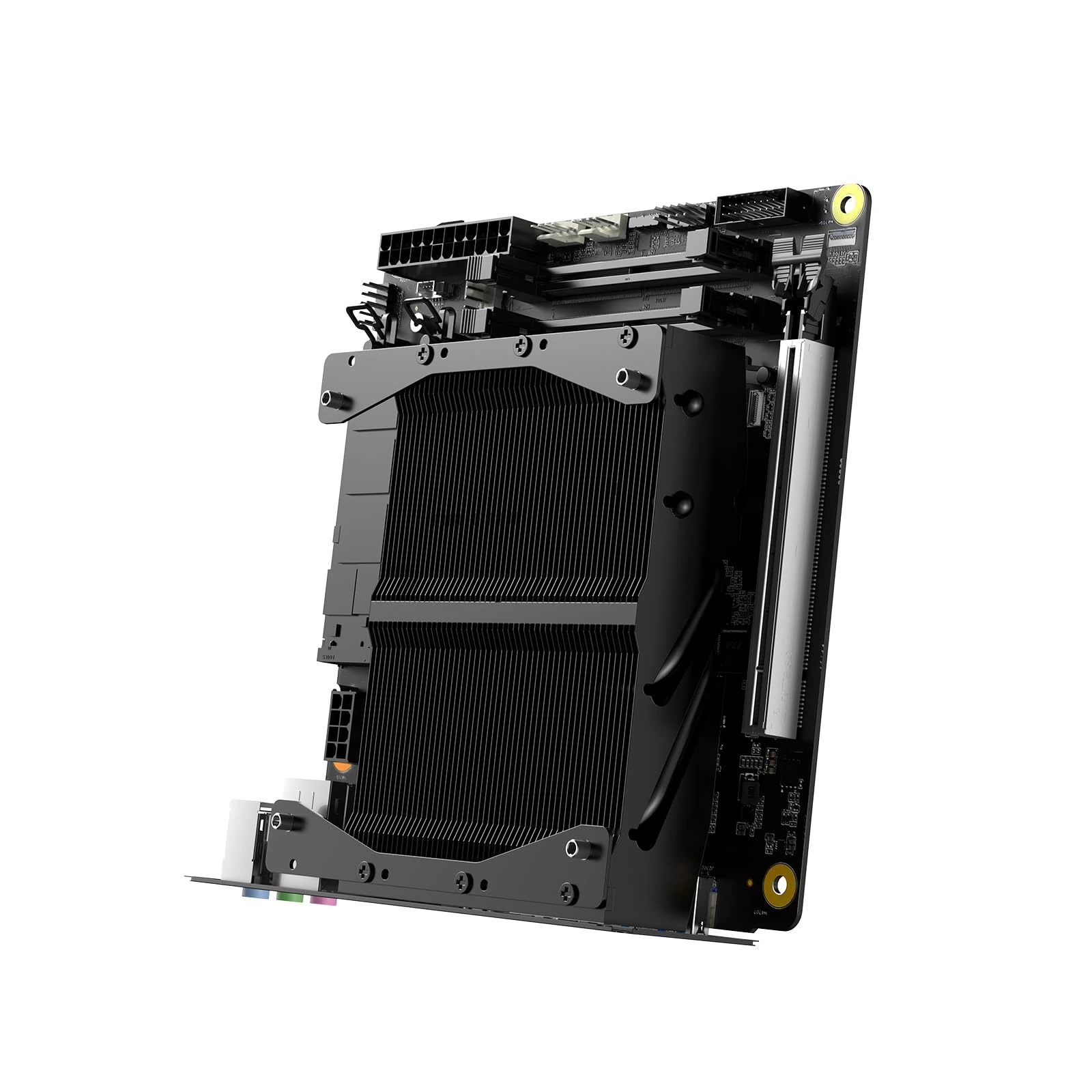 MINISFORUM BD795i SE ITX Motherboard, AMD Ryzen 9 7945HX, 16 C/32 T,Up to 5.4 GHz,PCIe 5.0 x16 Slot, Dual PCIe4.0 M.2 Support, DDR5,8K Triple Output with HDMI/DP/USB-C, RJ45 2.5G, USB 3.2 Gen 2