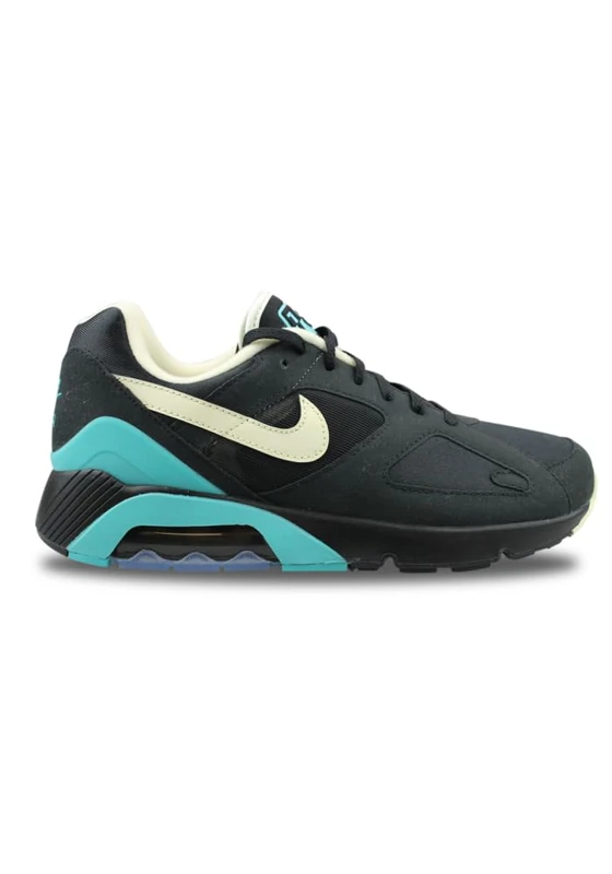 NIKE FJ9259-001 Air 180 Men Black/Alabaster-Dusty Cactus UK 6.5
