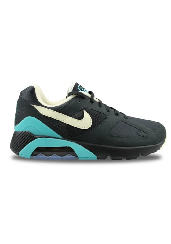NIKE FJ9259-001 Air 180 Men Black/Alabaster-Dusty Cactus UK 7.5