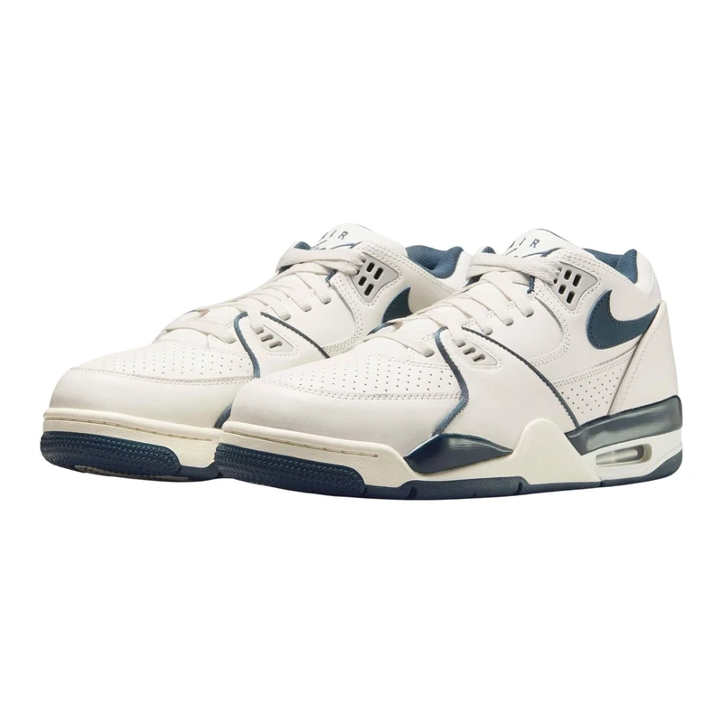 NIKE FQ8256-001 AIR Flight '89 Low Men Phantom/Armory Navy-LT Iron ORE-SAIL UK 8