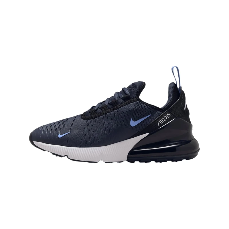 Nike Boys Air Max 270 Gs Sneaker, Thunder Blue Royal Pulse Black White, 5 UK
