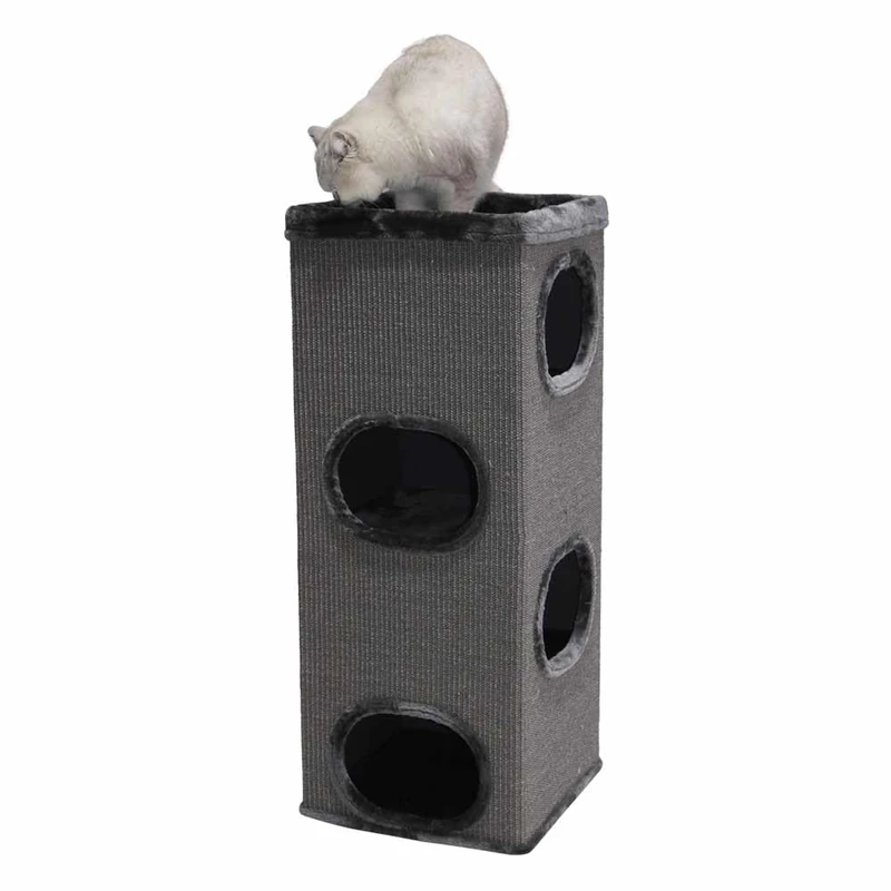 Nobby ADRA III Scratching Barrel Dark Grey 38 x 38 x 98 cm