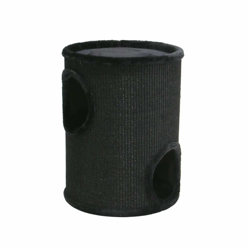 Nobby Dasha Scratching Barrel I Black Diameter 38 x 50 cm